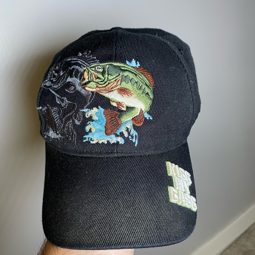 Vintage Kiss My Bass Hat